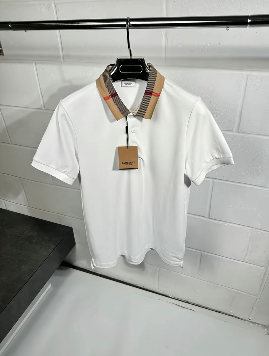 Polo Burberry En Noir et Blanc 1.1 Quality 🥇