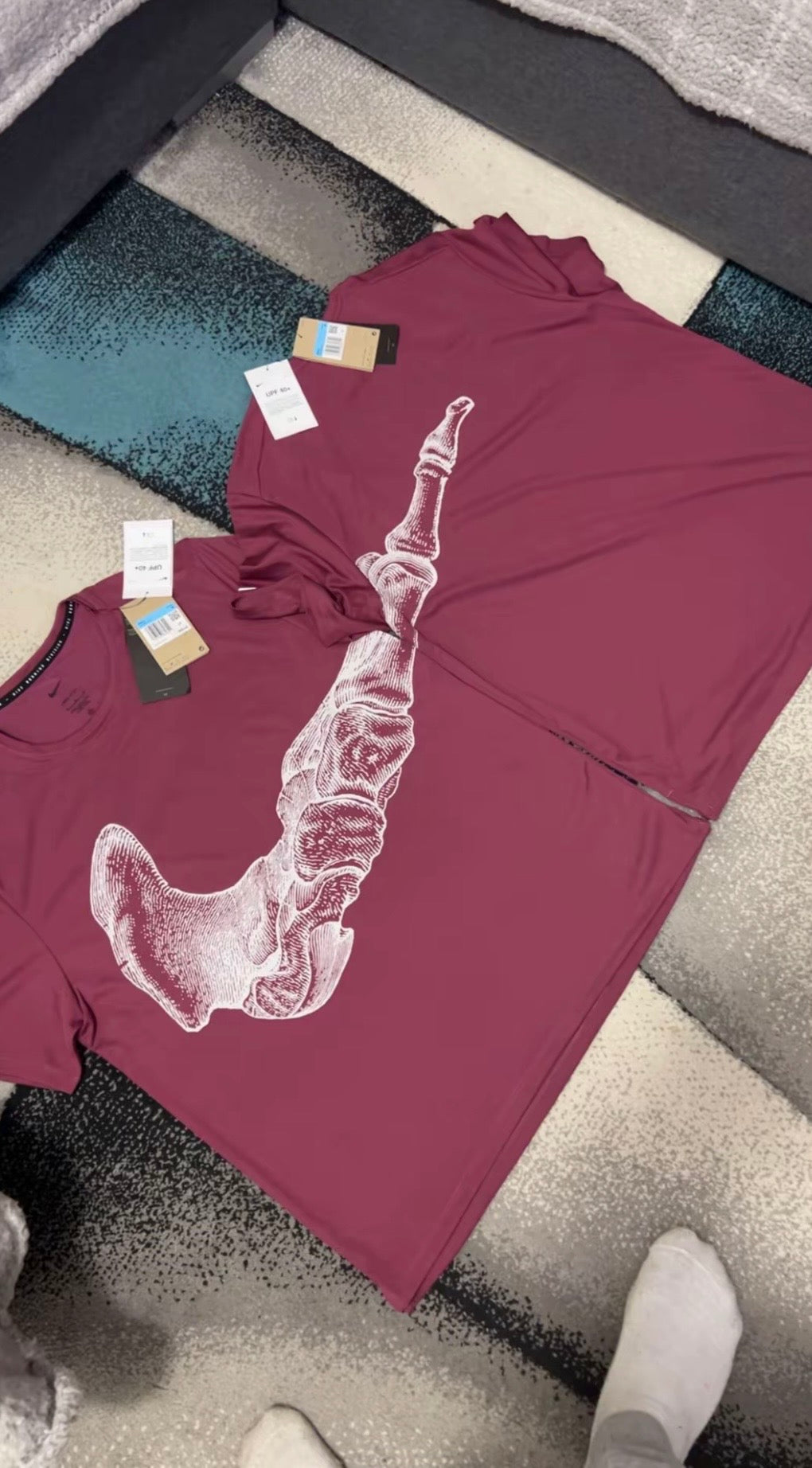T-SHIRT NIKE SQUELETTE | meilleur qualité 🥇