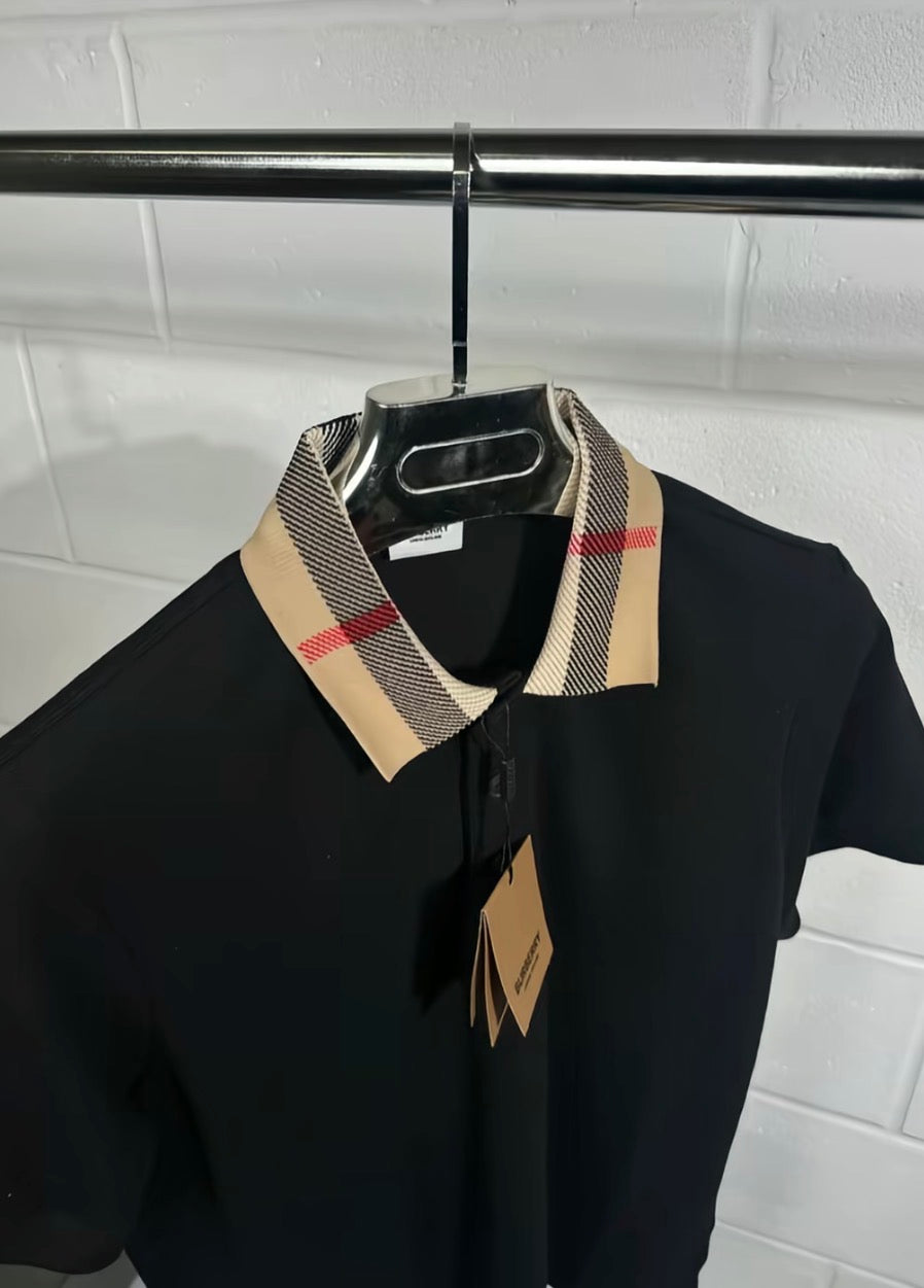 Polo Burberry En Noir et Blanc 1.1 Quality 🥇