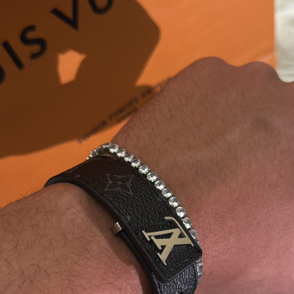 BRACELET LV BLACK