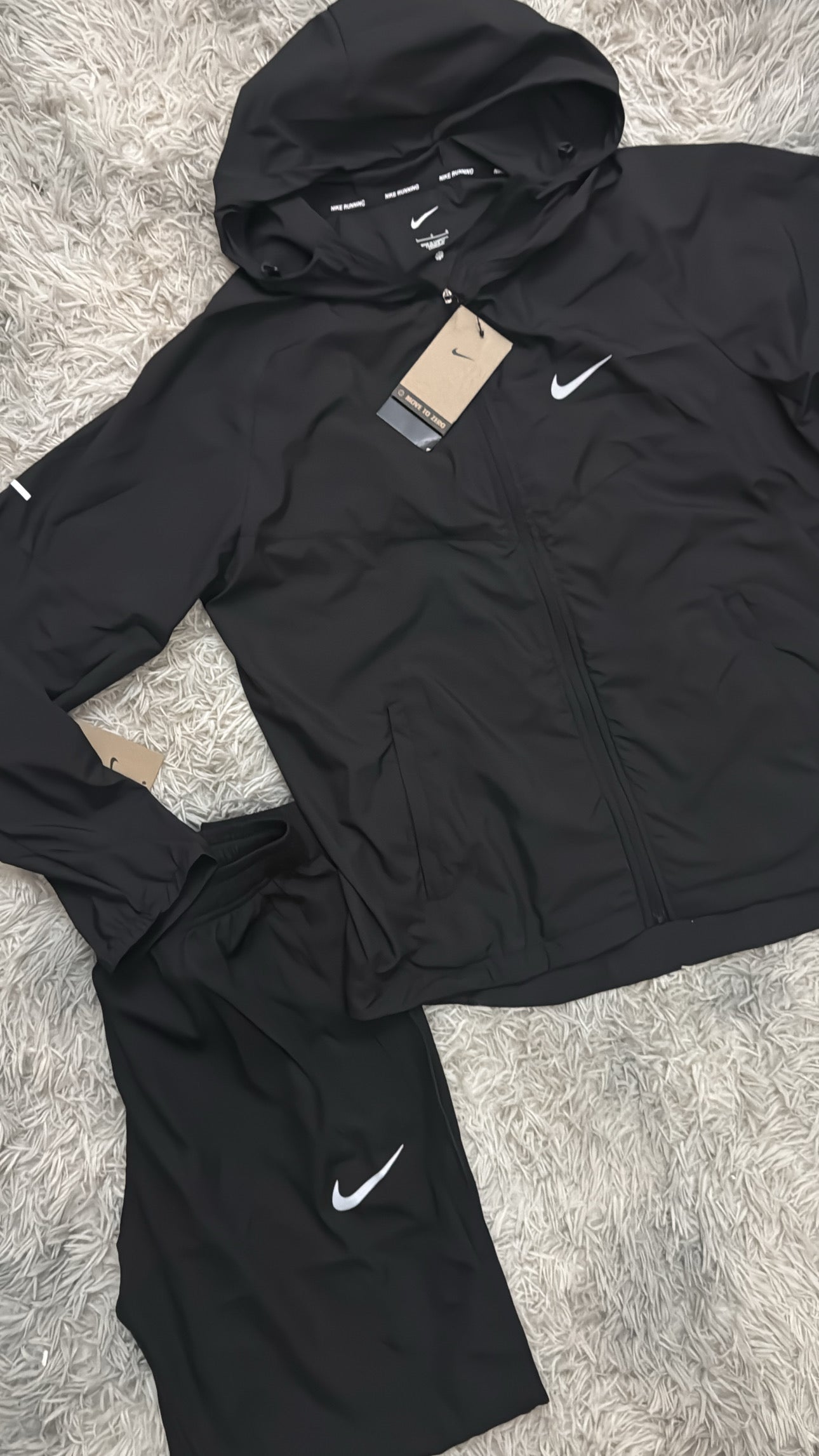 Ensemble nike Miller noir gris | meilleur qualité 🥇
