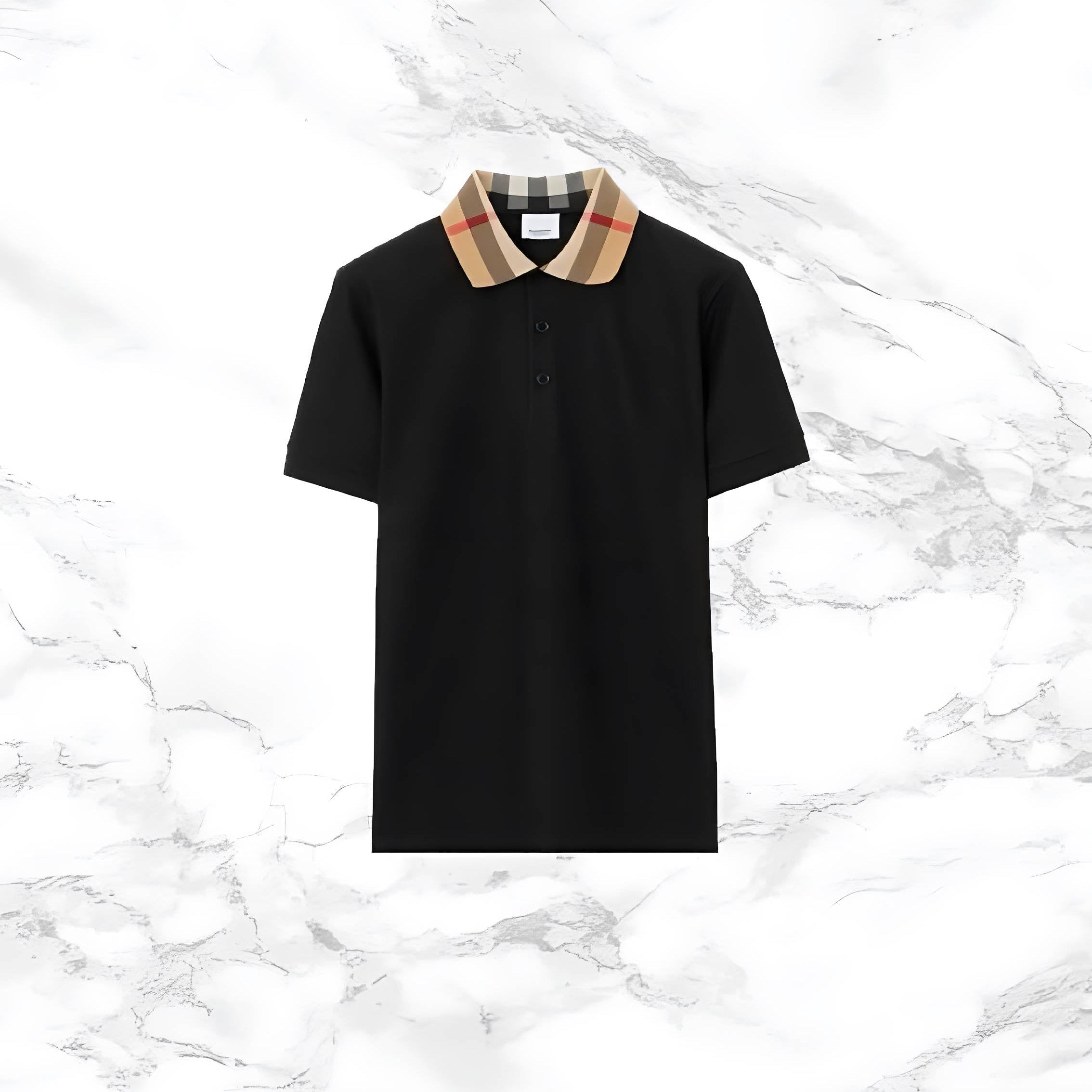 Polo Burberry En Noir et Blanc 1.1 Quality 🥇