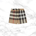Short Burberry 1.1 Quality 🥇 En Beige et Bleu