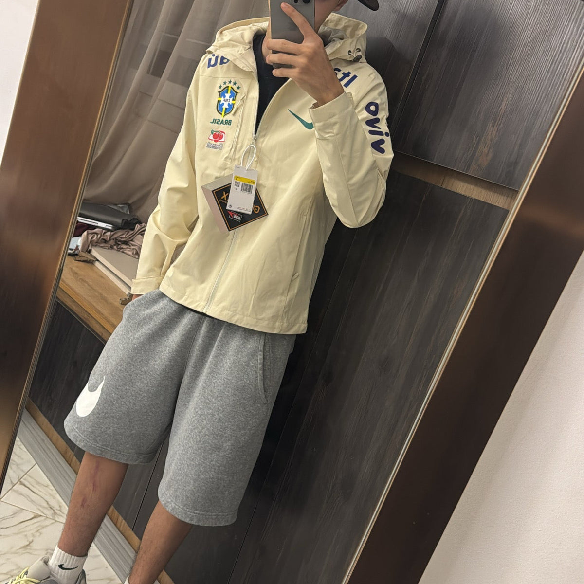 Veste Nike&Bresile 1.1 Quality 🥇